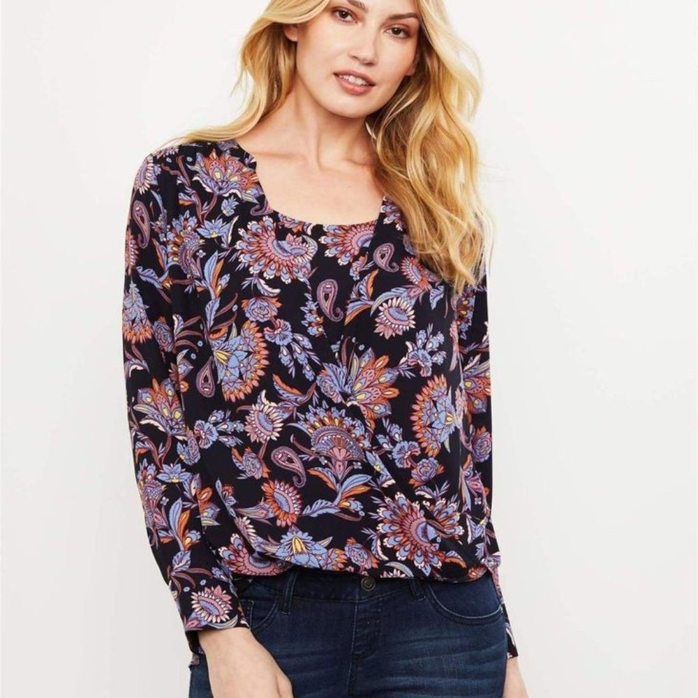 New! A PEA IN THE POD Women's Sz S NURSING Blouse